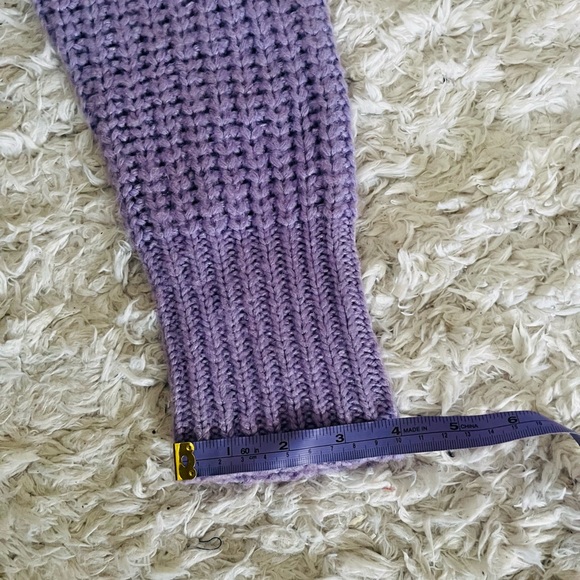 Oversized thickened purple high waist Cloth by RD sweater - Picture 5 of 10